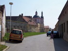 ulice Kovnick s kostelem sv. Hypolita